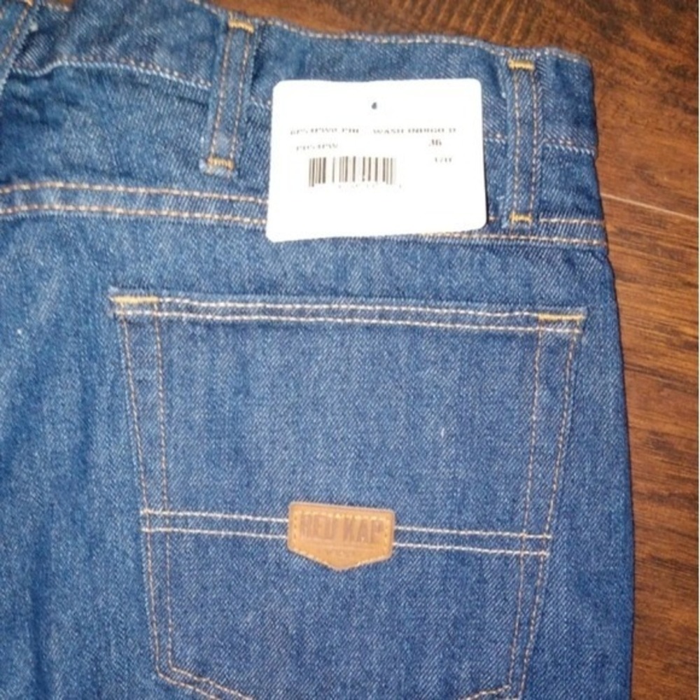 Red Kap Denim Jeans Size 36/32‎ Mens Work Jean Heavy Duty Straight Legs